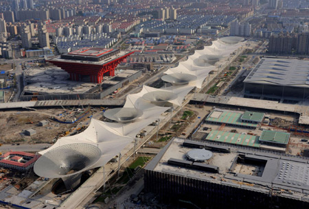 Bird's view of expo venue