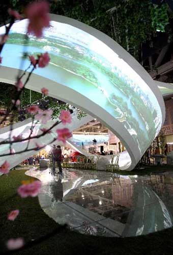 Hunan Pavilion of World Expo completed