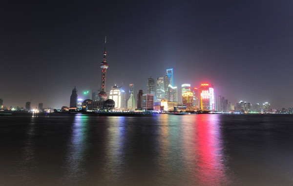 Shanghai World Expo night scenes