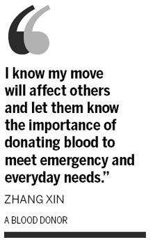 Blood donations will ensure supply for emergency