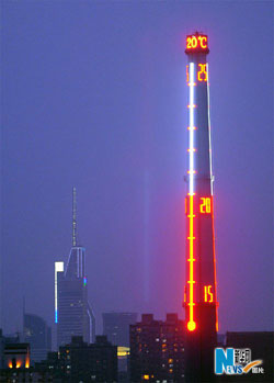 World's biggest thermometer serves Expo Park