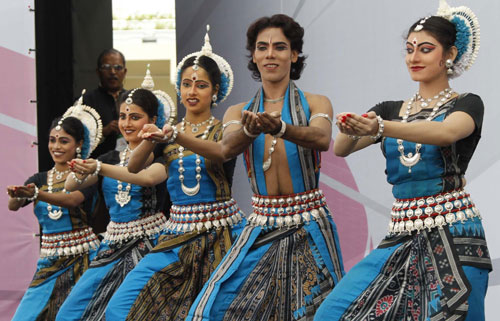 Indian dancers present classical moves at Expo