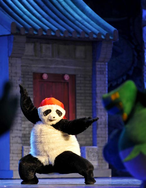 'Kung Fu Panda' at Shanghai Expo Park