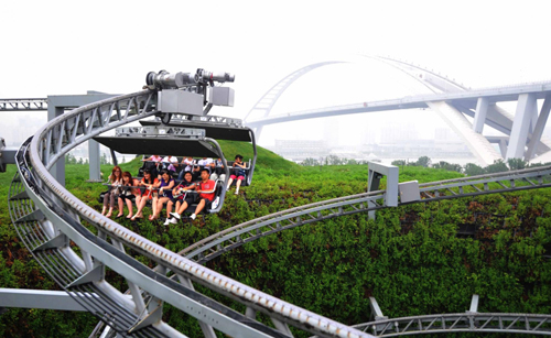 Switzerland Pavilion takes visitors to the top