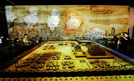 The footprints of cities on display at Expo