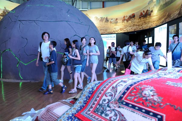 Eyes on the Mongolia Pavilion at Expo