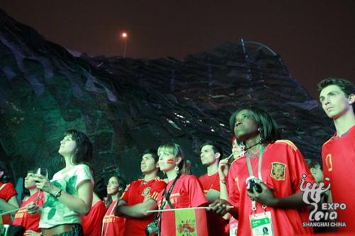 Spain Pavilion celebrates World Cup championship