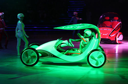 Concept vehicles put the brakes on Shanghai