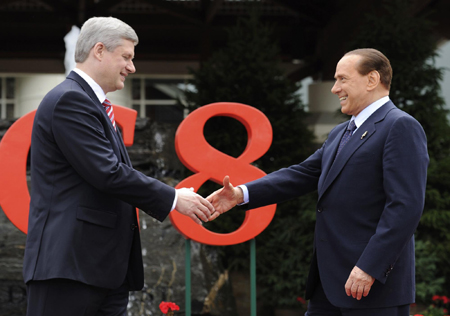 World leaders gather in Toronto for G8 Summit