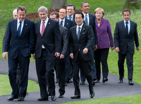 World leaders gather in Toronto for G8 Summit