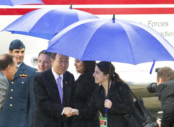 G20 leaders arrives in Toronto for summit