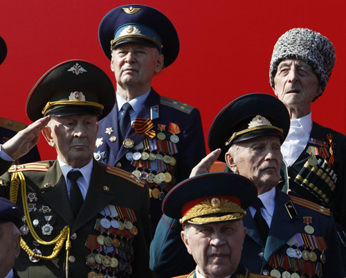 Russia stages spectacular Victory Day parade