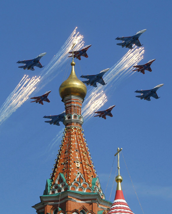 Russia stages spectacular Victory Day parade