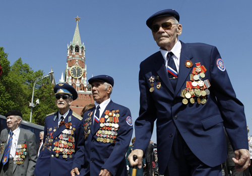 Russia stages spectacular Victory Day parade