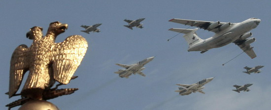 Russia stages spectacular Victory Day parade