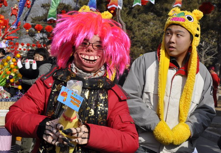 Spring festival coincides with Valentine's Day