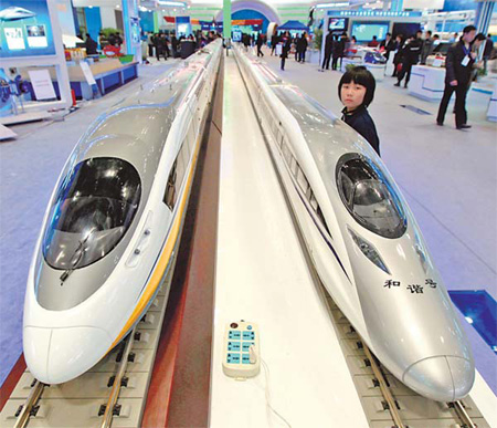 High-speed rail stays on track