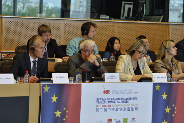 China-EU political parties talk challenges