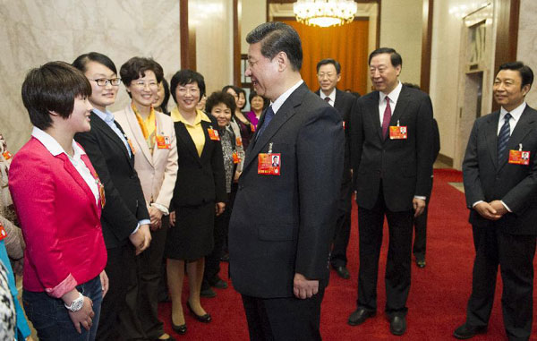 Xi joins discussion with NPC deputies from Jiangsu