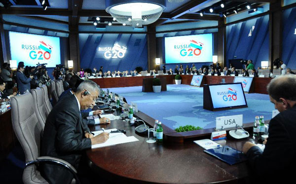 G20 financial meetings kick off in Moscow