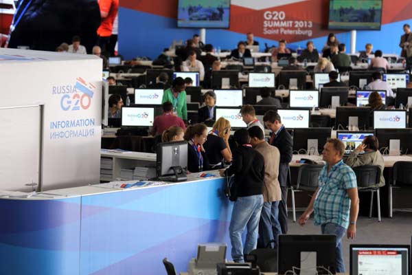 The International Media Center for G20 opens