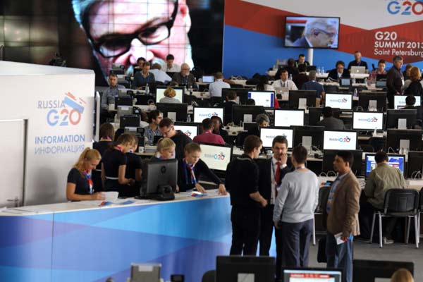 The International Media Center for G20 opens
