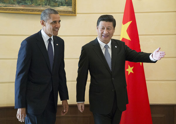 Chinese, US presidents discuss cooperation in Asia-Pacific