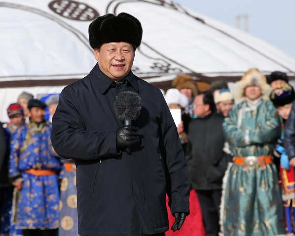 President Xi extends Lunar New Year greetings