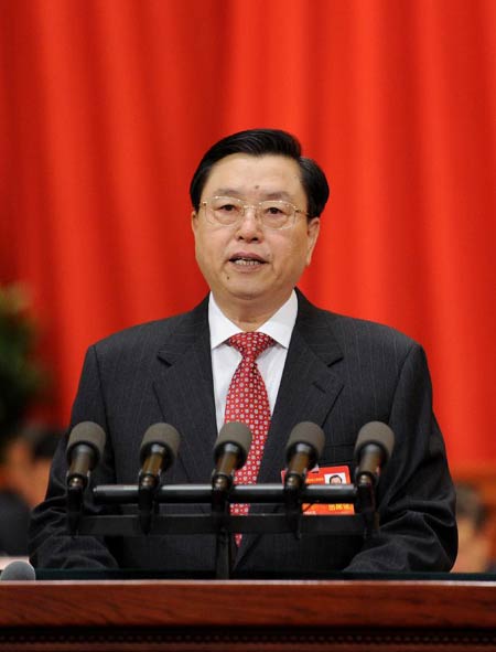 Chinese top legislator hails 'new steps' in legislative work