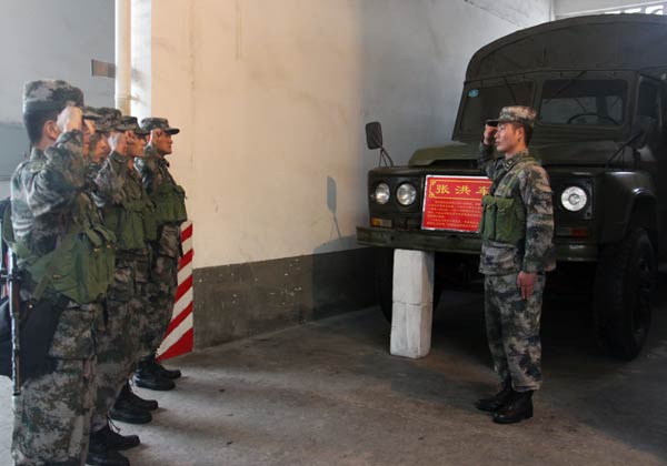 Transport regiment dedicated to Sichuan-Tibet highway services