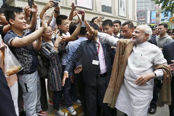 India's Modi posts on Weibo while visiting Xi's hometown