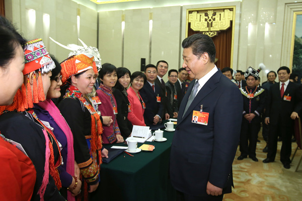Chinese leaders stress efforts on poverty eradication