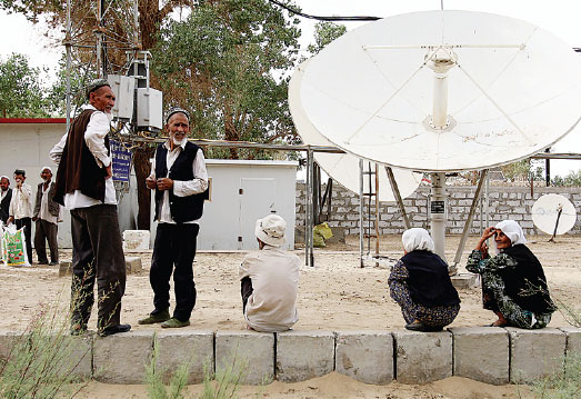 Sands of time shifting for desert community