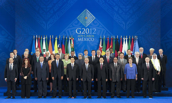 President Hu attends G20 summit in Los Cabos