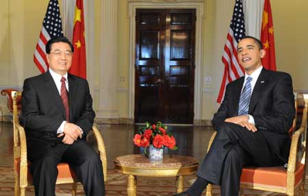 Hu, Obama set up new economic dialogue