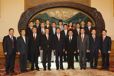 Top political advisor meets Taiwan journalists