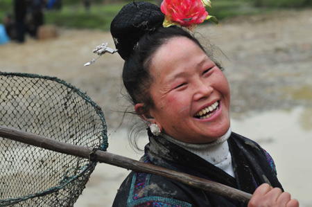 Miao people celebrate Sisters Festival