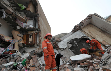 Five killed in NW China landslide