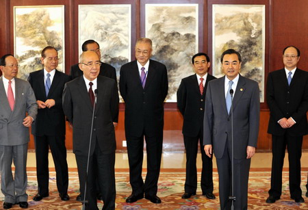 KMT chairman's visit 'highlights mutual trust'