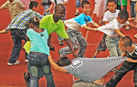 Children celebrate their day around the country