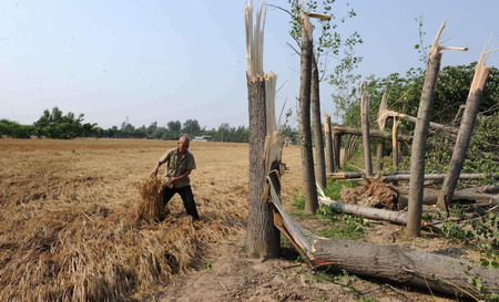 Storm leaves 22 dead in central China