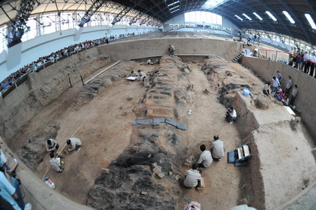 China starts 3rd dig-up of terracotta warriors