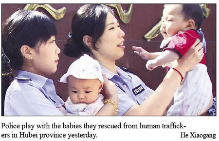 Hubei plans mission to rescue kidnapped children