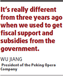 Peking Opera troupes take bold steps to be profitable