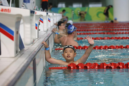 'Water Cube' opened to public