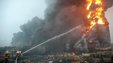 Five dead, over a hundred injured in chemical plant blast