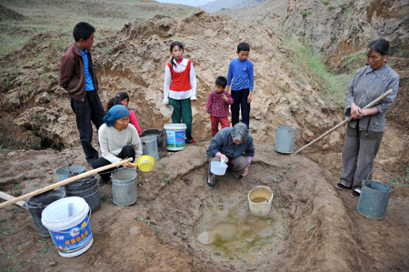 160,000 suffer water shortage after prolonged drought