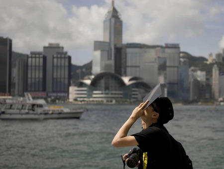 Asia witnesses solar eclipse