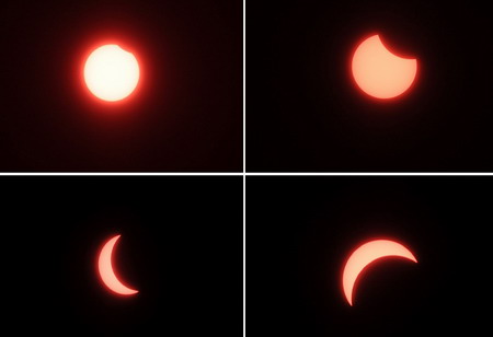 Asia witnesses solar eclipse