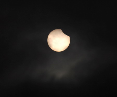 Solar eclipse is witnessed around China